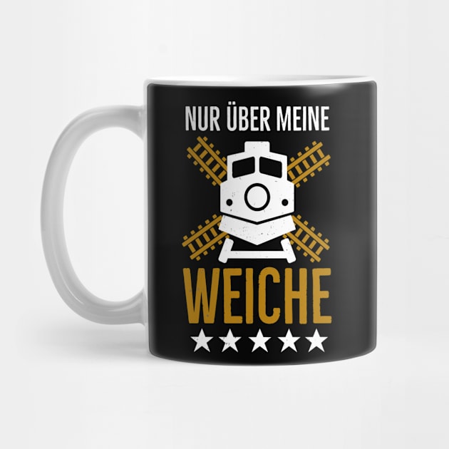 Lokführer Weiche lustige Eisenbahner Sprüche by Foxxy Merch